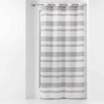 Paris Prix Rideau Voilage à Œillets  Palerma  140x280cm Blanc