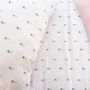 Voir la diapositive 3 : COTE DECO Housse de couette 140x200 + 1 taie LIBERTY en gaze de coton