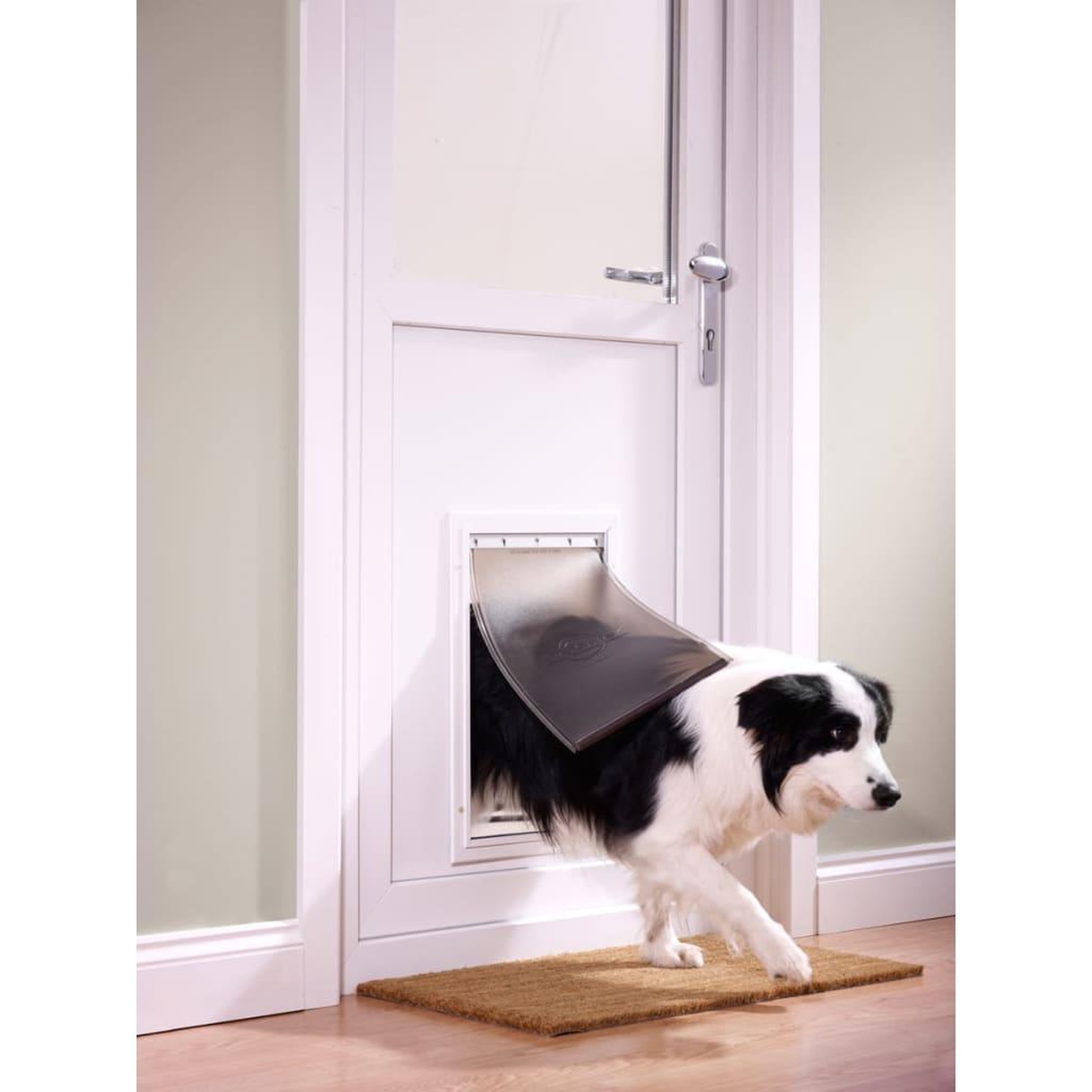 Voir la diapositive 2 : PETSAFE PetSafe Chatiere pour animaux de compagnie 640 Aluminium <45 kg 5015