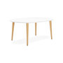 Voir la diapositive 4 : Paris Prix Table de Repas Extensible  Jane  120-220cm Blanc