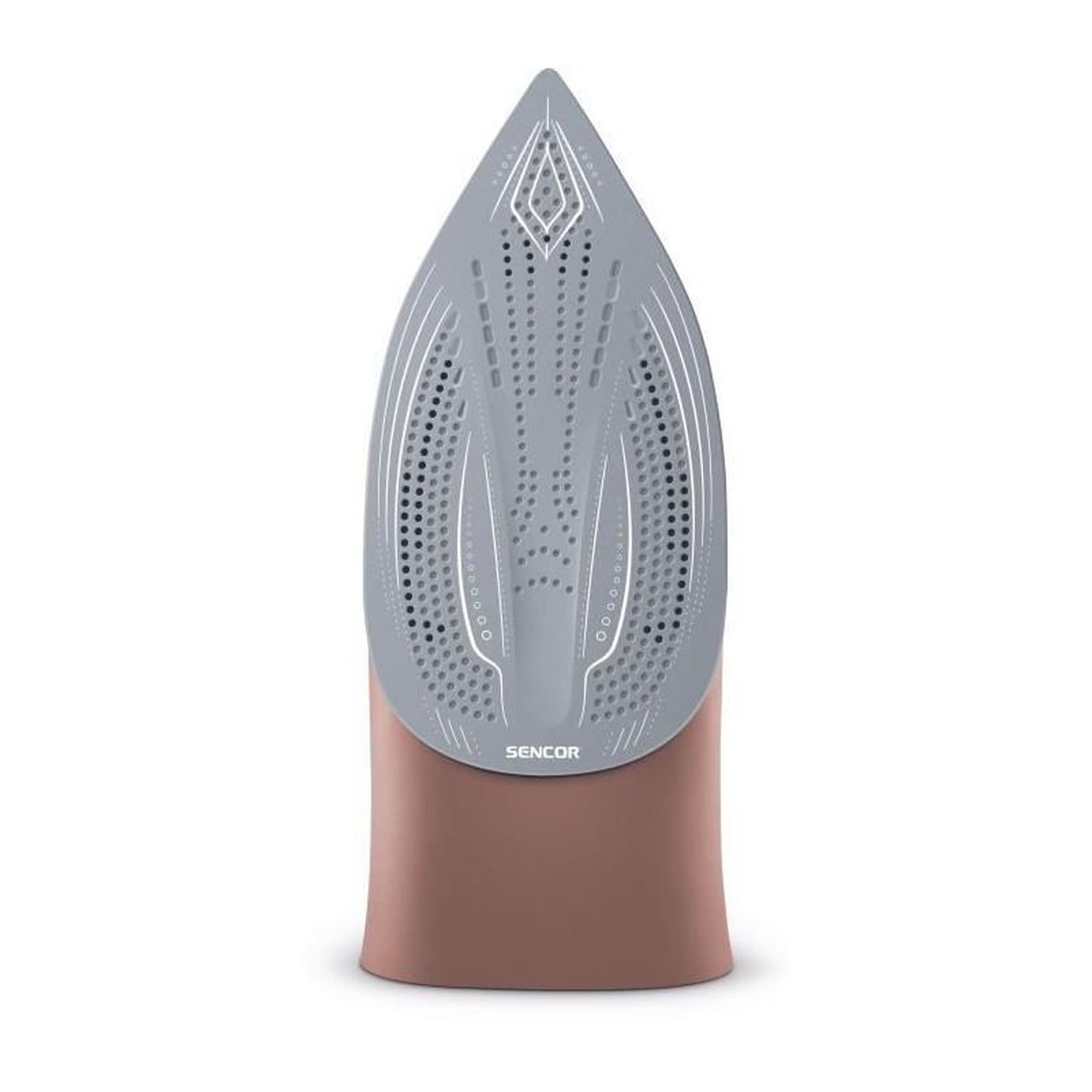Voir la diapositive 5 : SENCO Fer a vapeur - SENCOR - SSI 8300RS - 3200 W - 350 ml - 45 g/min - Blanc / Rose