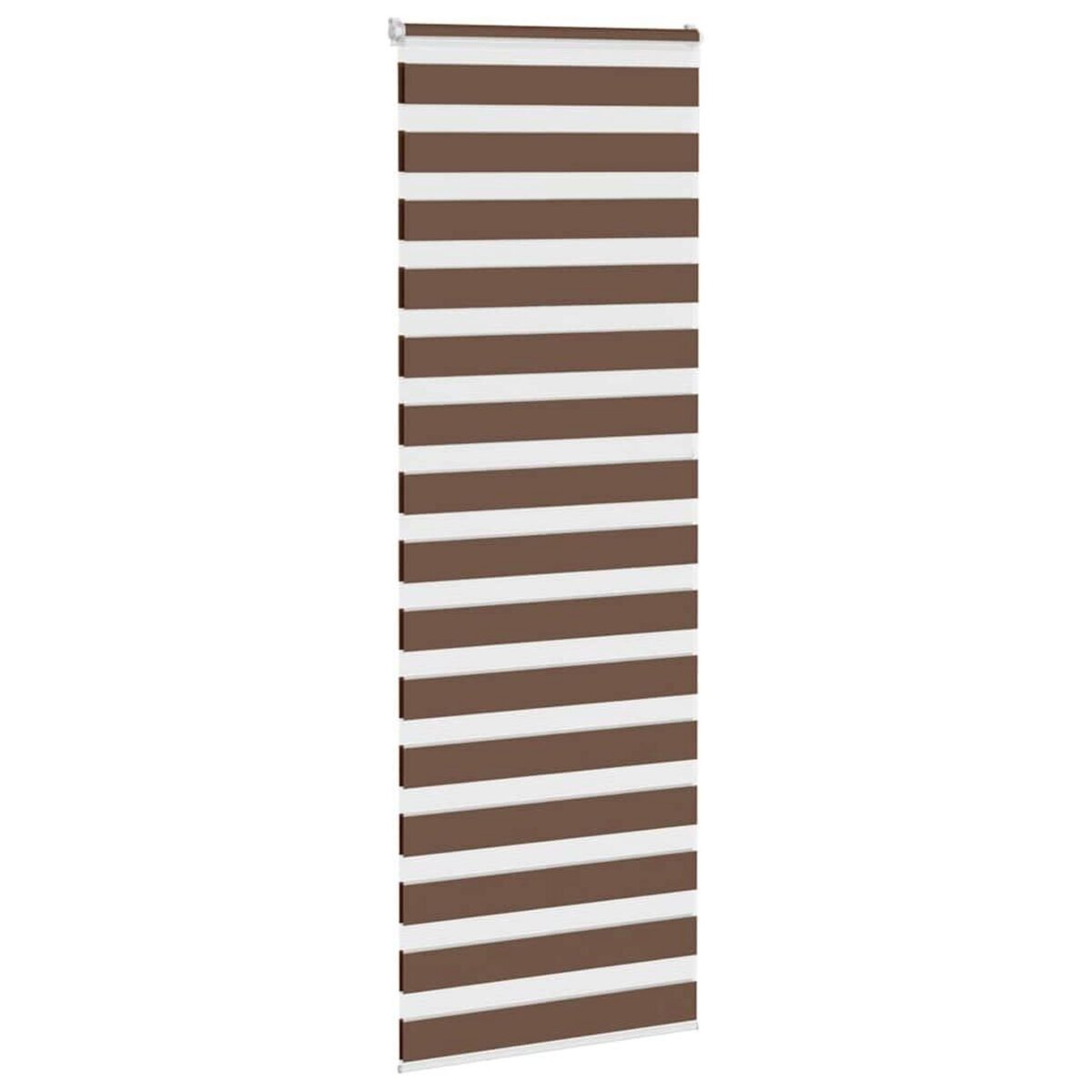 VIDAXL Store zebre marron 70x230 cm largeur du tissu 65,9 cm polyester