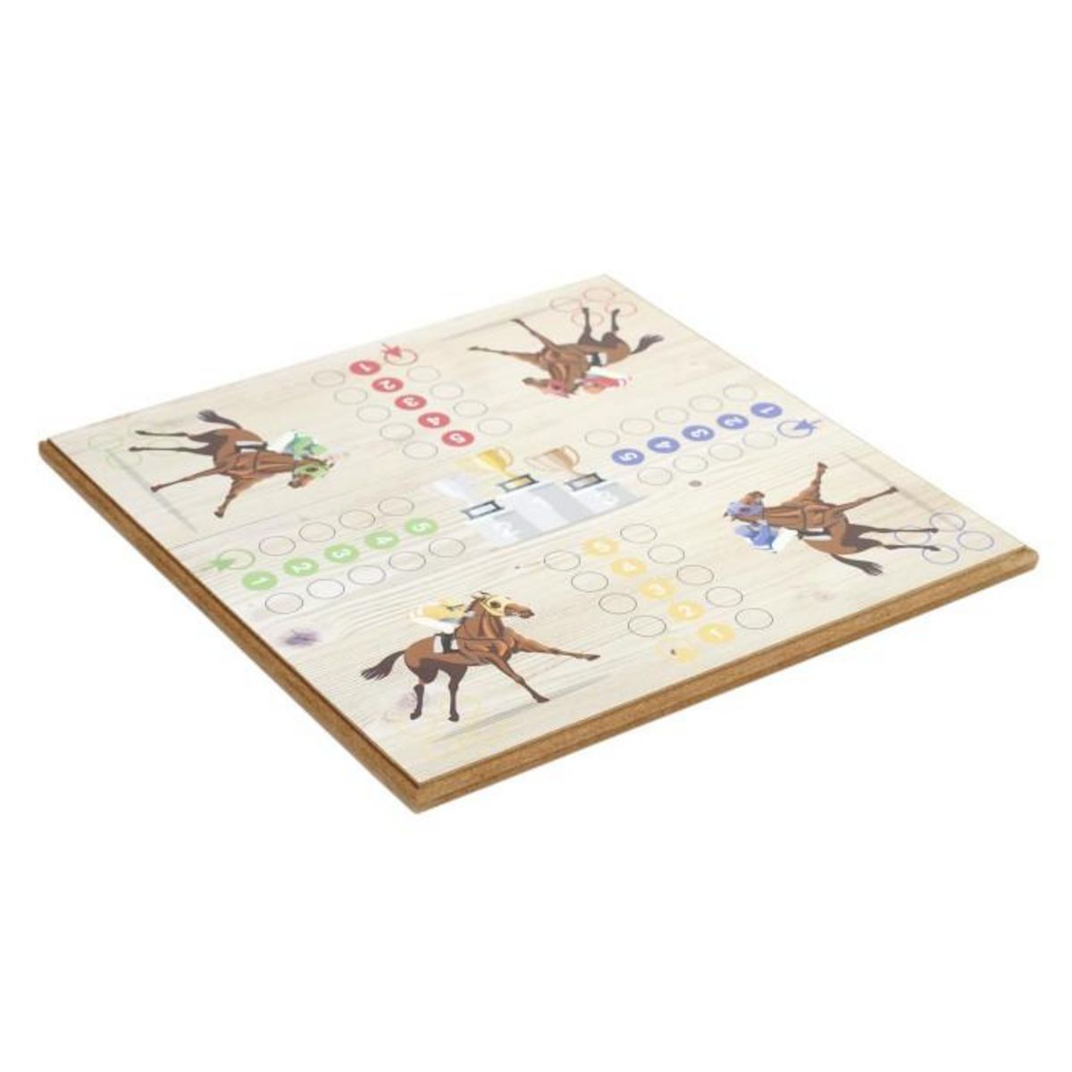 Paris Prix Jeu des Petits Chevaux  Vintage  29cm Multicolore