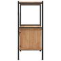 Voir la diapositive 5 : VIDAXL Etagere a 3 niveaux armoire 80x40x92 cm Acier bois d'ingenierie