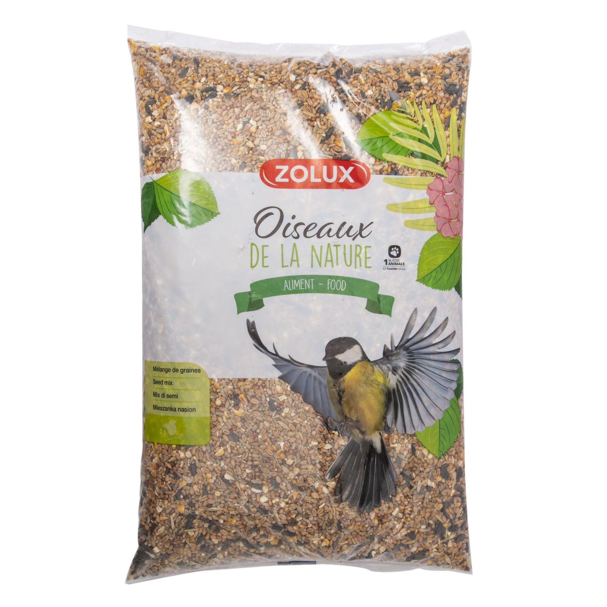 Zolux Mélange graines oiseaux du jardin sac 5kg Zolux