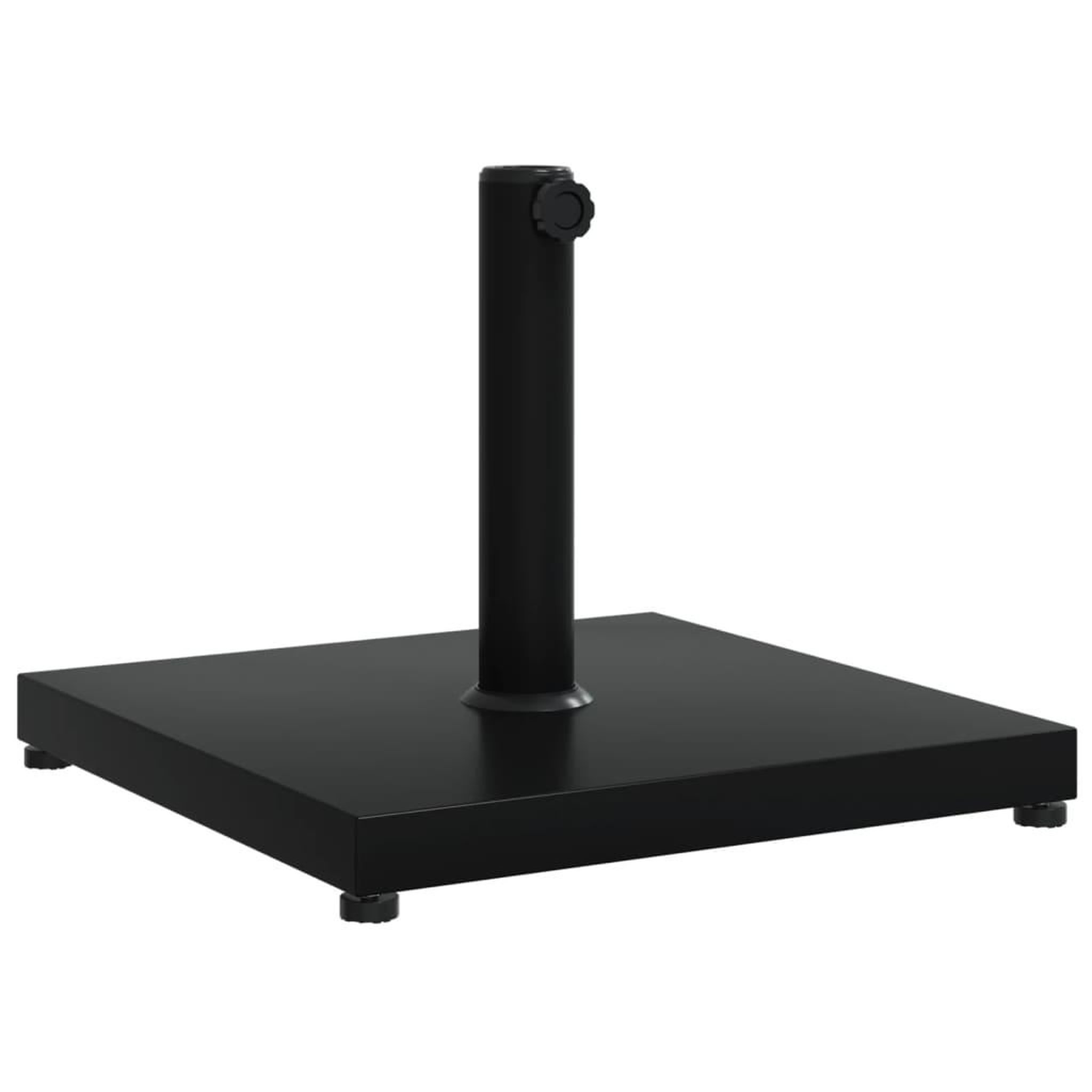 Voir la diapositive 2 : VIDAXL Base de parasol pour mats Ø32/38/48 mm 18 kg carre