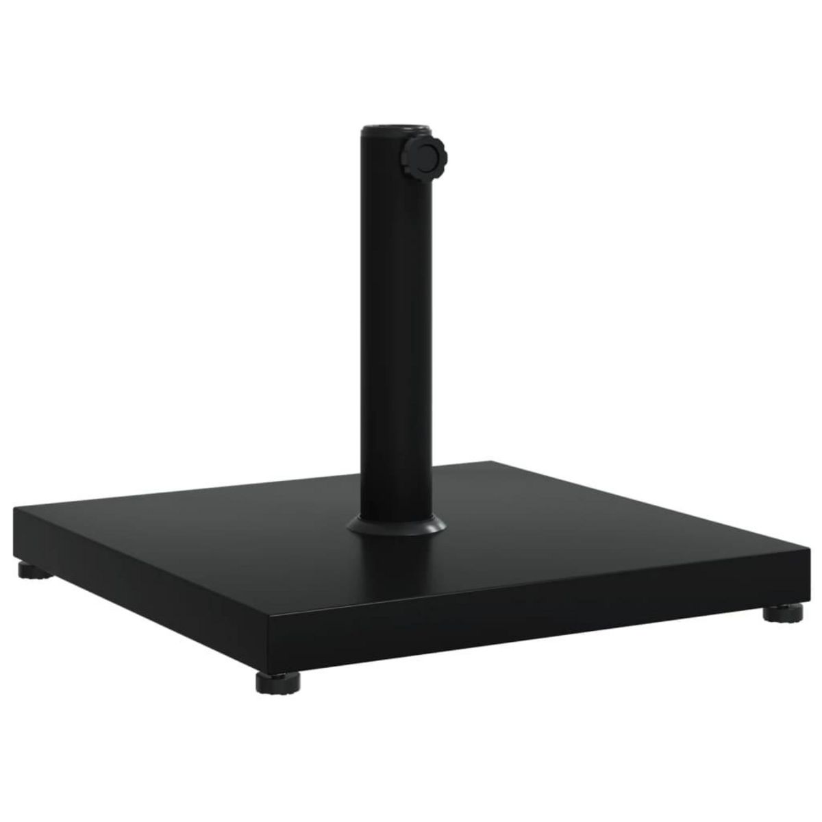 VIDAXL Base de parasol pour mats Ø32/38/48 mm 18 kg carre