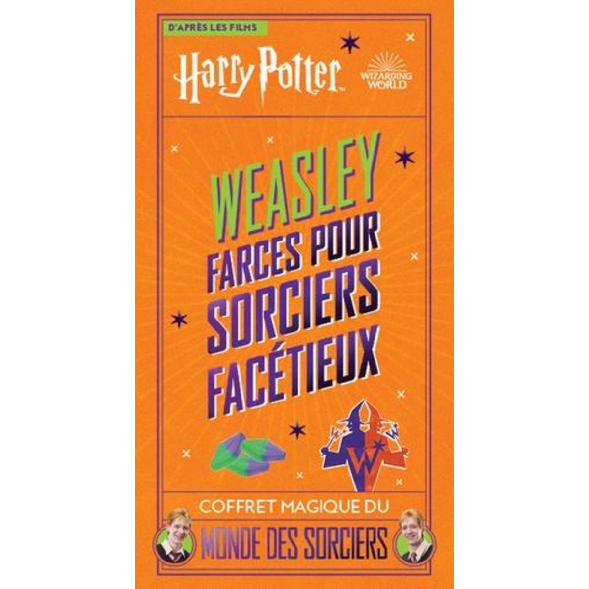 HARRY POTTER - WEASLEY FARCES POUR SORCIERS FACETIEUX. COFFRET MAGIQUE DU MONDE DES SORCIERS, Revenson Jody