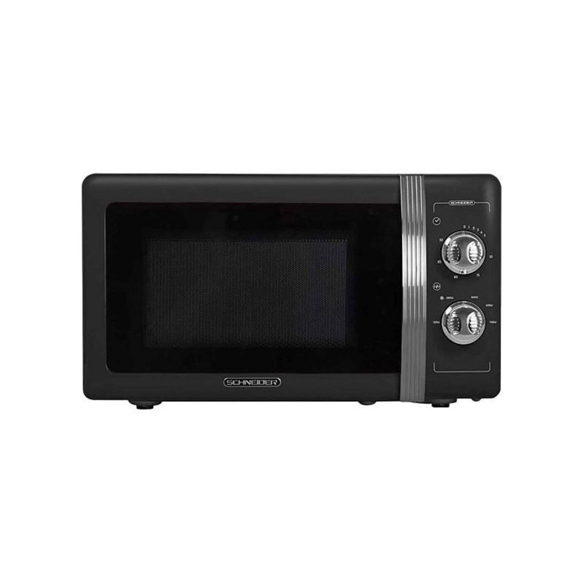 SCHNEIDER Micro-ondes 20l Vintage 20l Noir Mate Smw20vmb Schneider