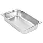 Voir la diapositive 4 : VIDAXL Récipients Gastronorm 4 pcs GN 1 1 100 mm Acier inoxydable