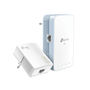 Voir la diapositive 1 : TPLINK TP-Link TL-WPA1000 KIT Adaptateur réseau CPL 1000 Mbit/s Ethernet/LAN Wifi Blanc 2 pièce(s)