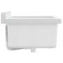 Voir la diapositive 5 : VIDAXL Lavabo pour montage murale blanc 40x40x24 cm resine
