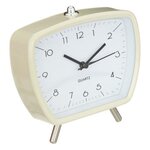 ATMOSPHERA Réveil Rétro Design  Cathy  14cm Ivoire