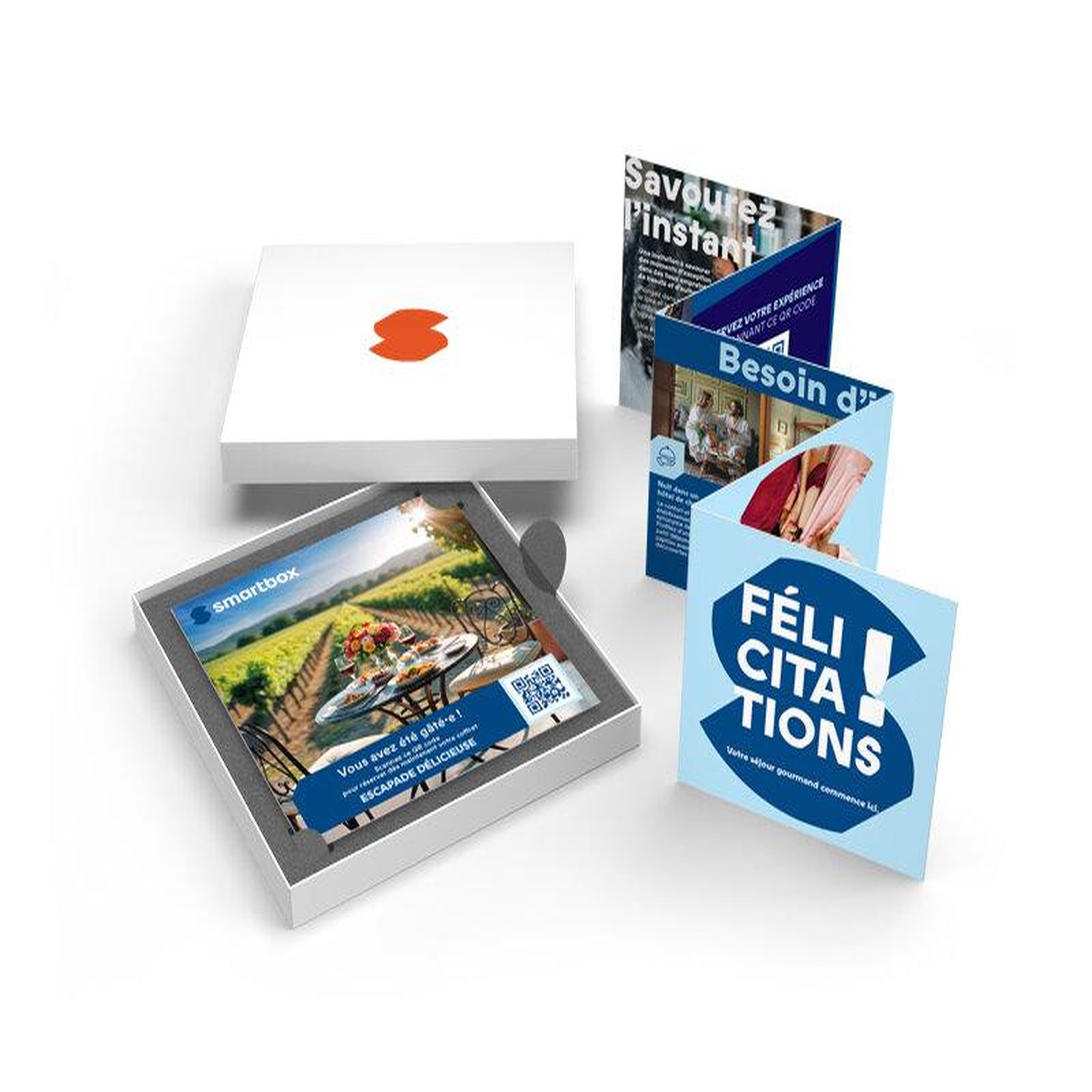 Voir la diapositive 2 : Smartbox Escapade délicieuse - coffret cadeau séjour
