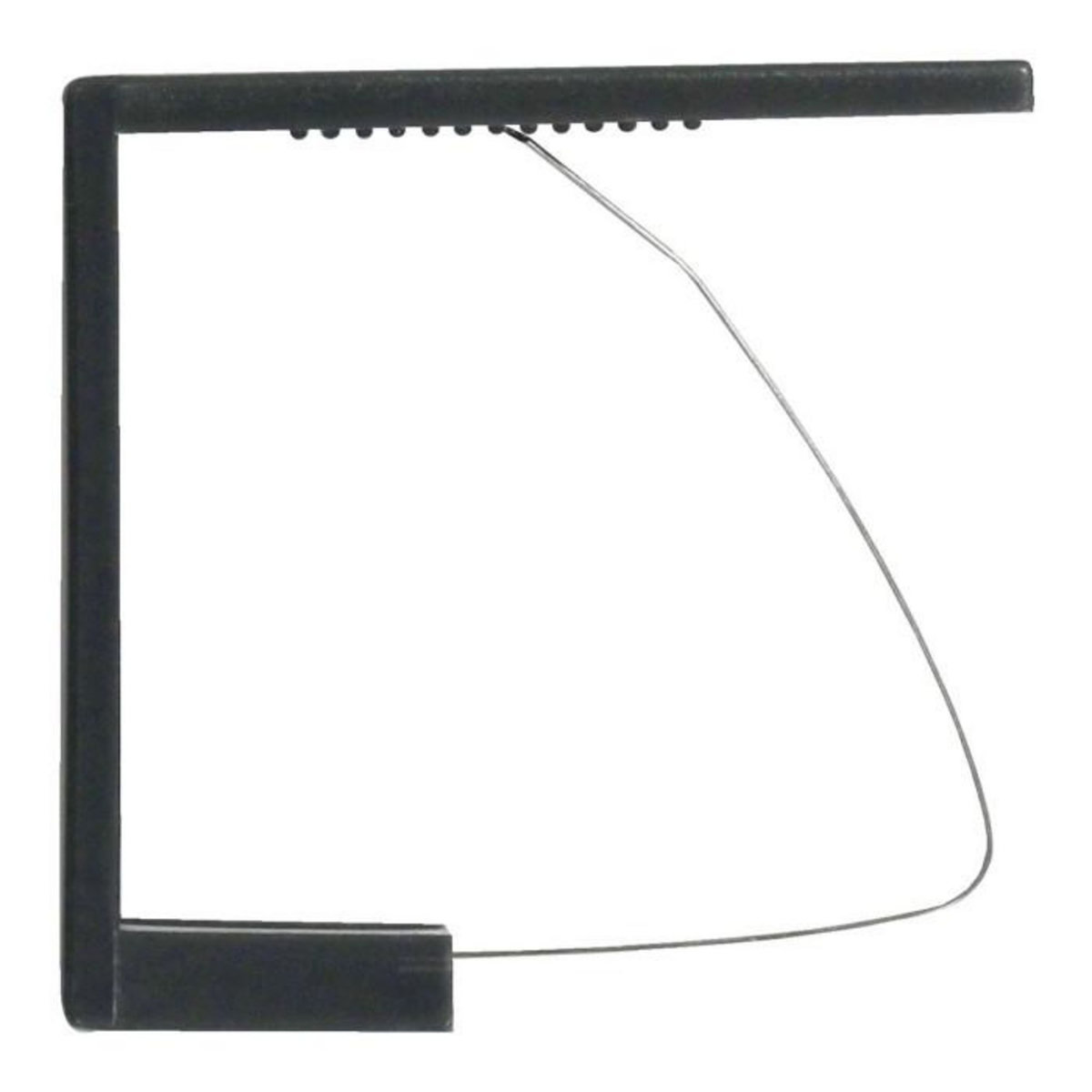 Paris Prix Lot de 4 Pinces Nappe  Dale  6cm Anthracite