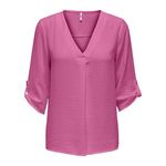 JACQUELINE DE YONG Blouse  Fuchsia Femme JDY DIVYA. Coloris disponibles : Rose