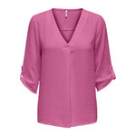 JACQUELINE DE YONG Blouse  Fuchsia Femme JDY DIVYA. Coloris disponibles : Rose