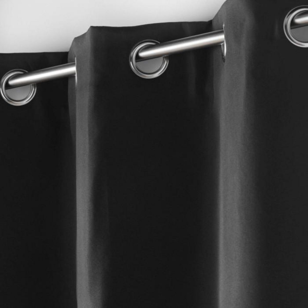 Paris Prix Rideau Isolant Thermique  Micropolar  135x180cm Noir