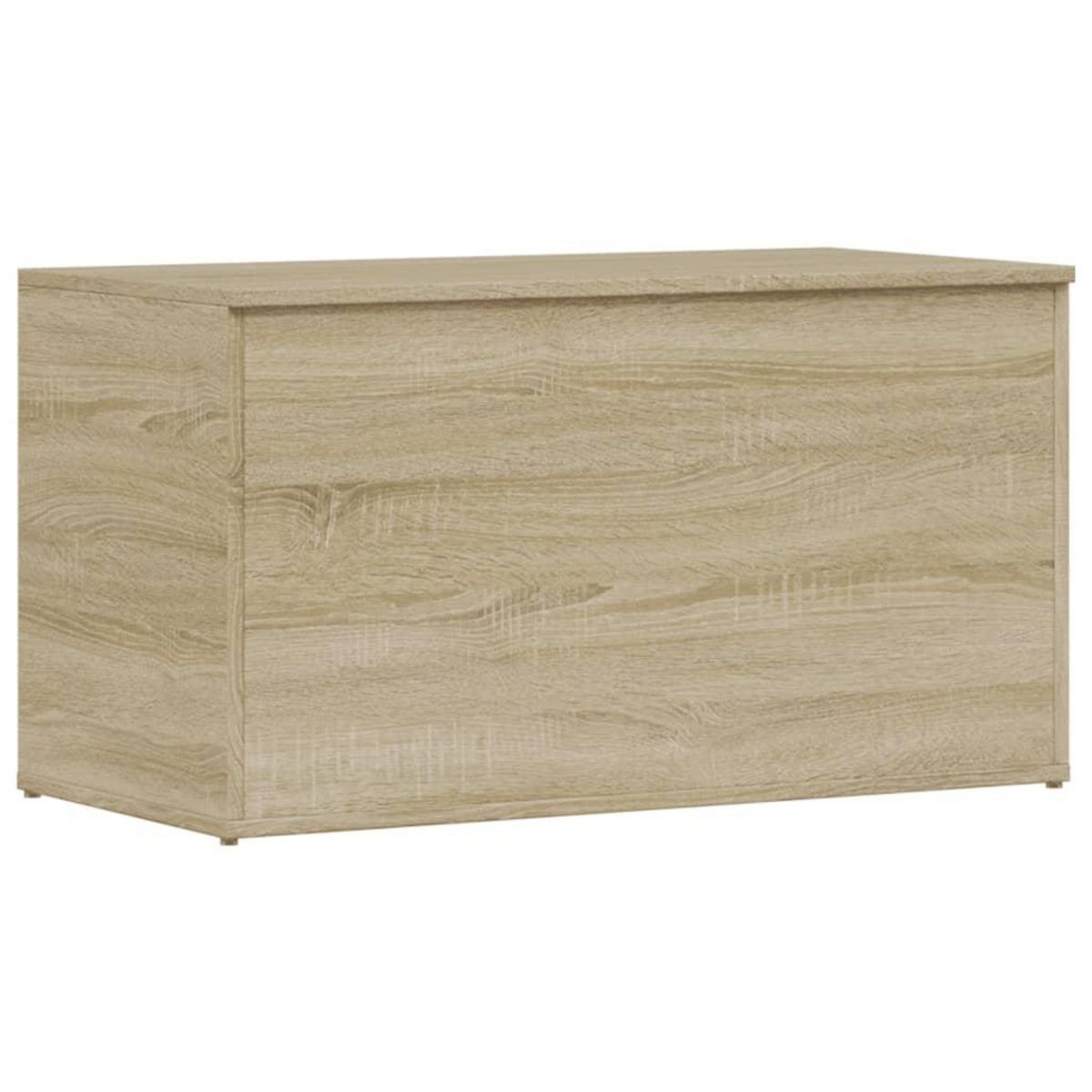 VIDAXL Coffre de rangement Chene sonoma 84x42x46 cm Bois d'ingenierie