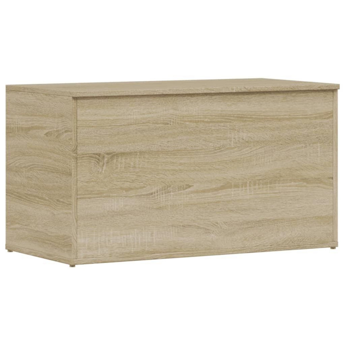 VIDAXL Coffre de rangement Chene sonoma 84x42x46 cm Bois d'ingenierie