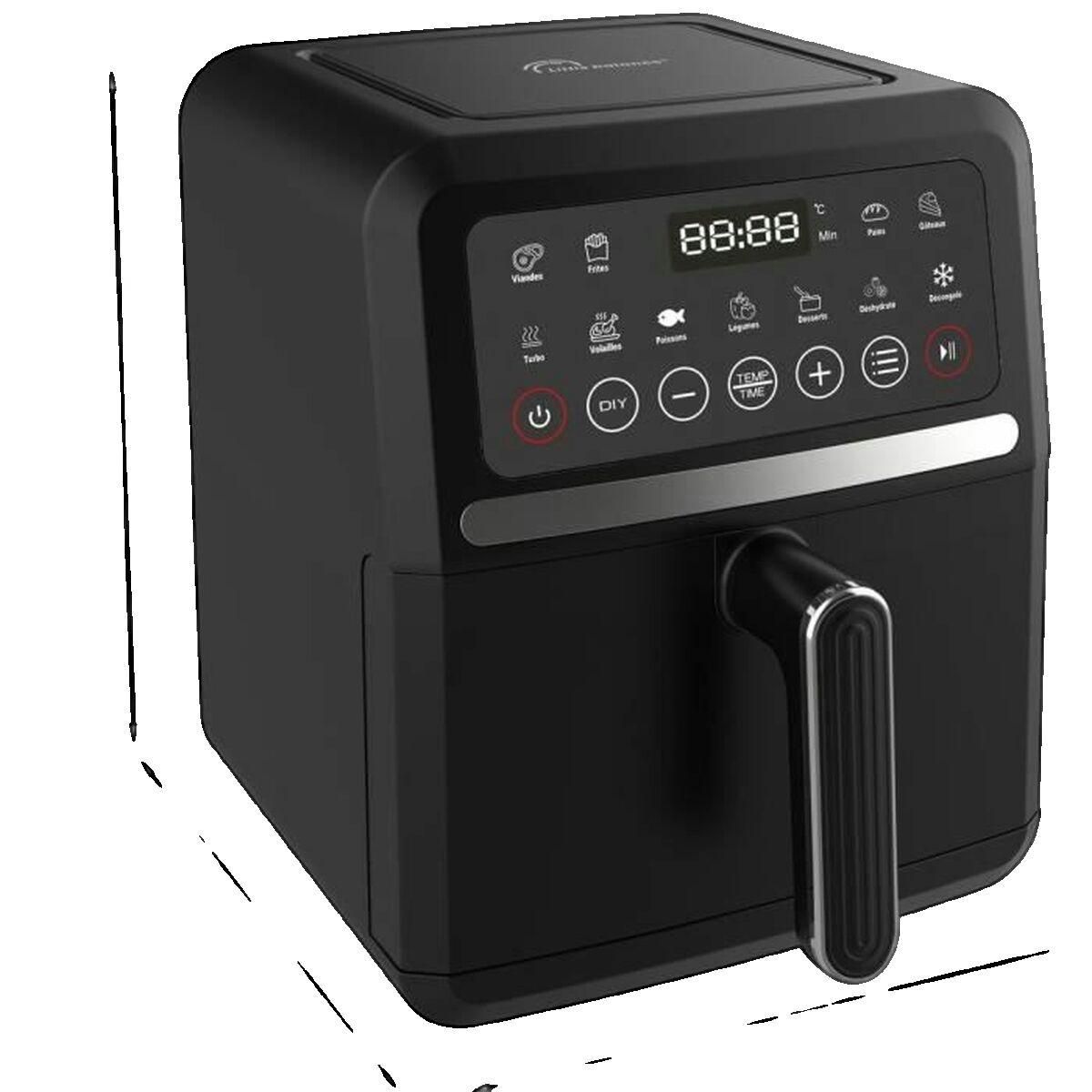 LITTLE BALANCE Friteuse LITTLE BALANCE Crousty Light noire sans huile