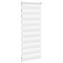 Voir la diapositive 4 : VIDAXL Store zebre blanc 55x100 cm largeur du tissu 50,9 cm polyester