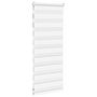 Voir la diapositive 4 : VIDAXL Store zebre blanc 55x100 cm largeur du tissu 50,9 cm polyester