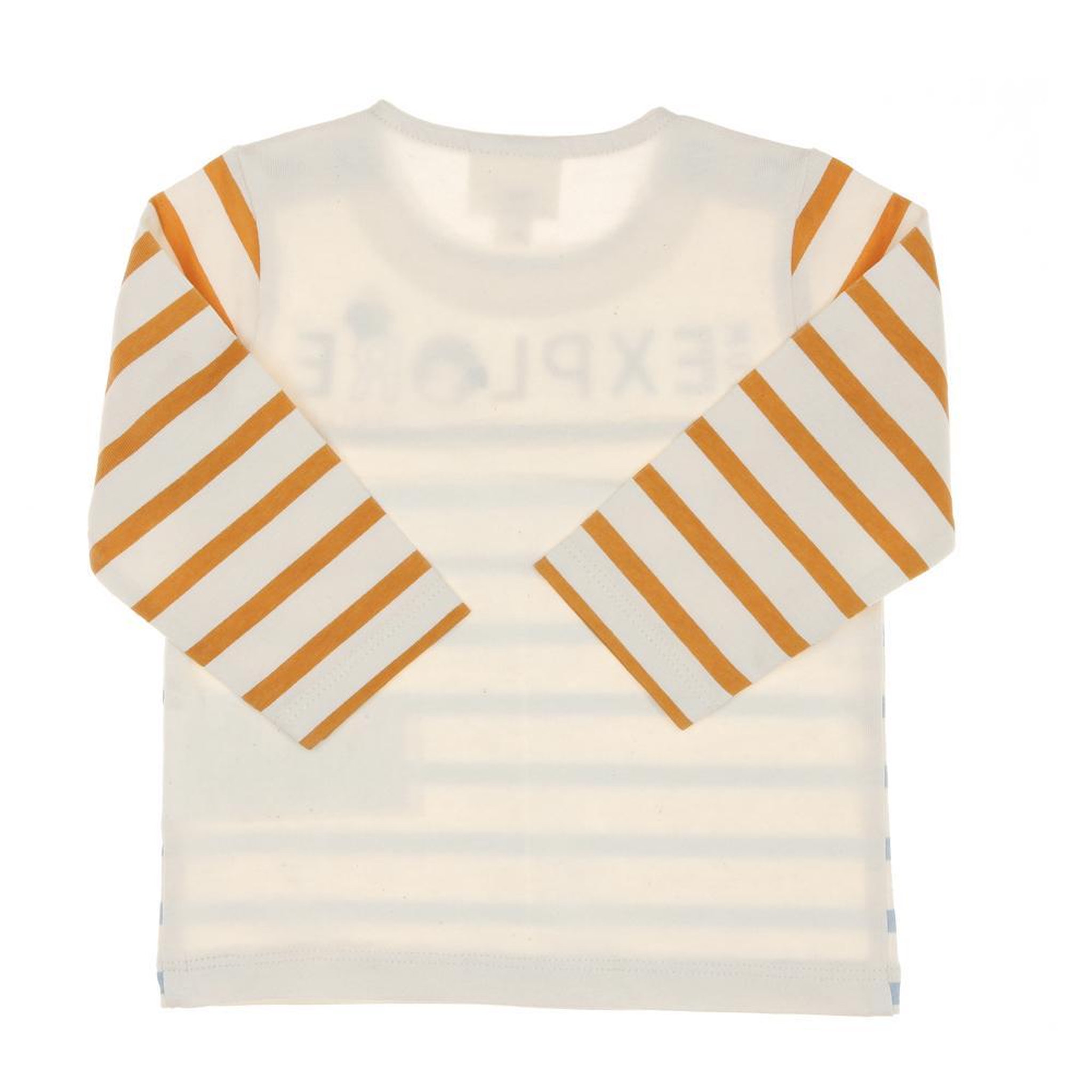 Voir la diapositive 2 : ELLE EST OU LA MER T shirt  à Rayures Enfant EOM Elorisa