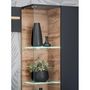 Voir la diapositive 6 : Paris Prix Ensemble Meuble TV Design  Silk II  240cm Gris & Naturel