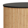Voir la diapositive 3 : Rendez vous déco Tables basses rondes en rotin et plateau blanc (lot de 2) - Owan