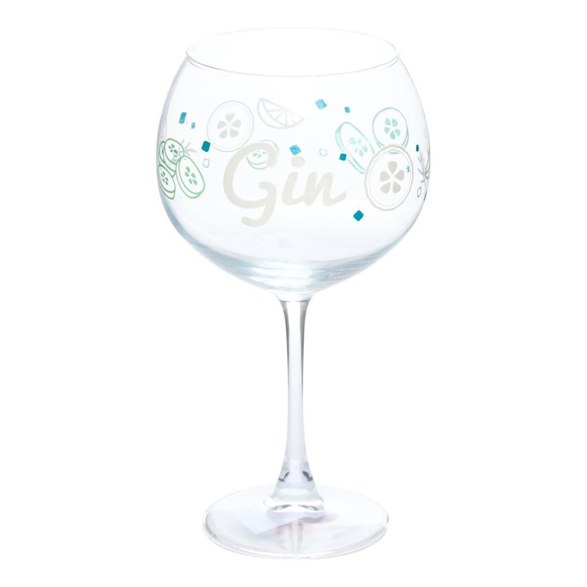 Voir la diapositive 2 : SECRET DE GOURMET Lot de 6 verres à gin  stella  68cl transparent