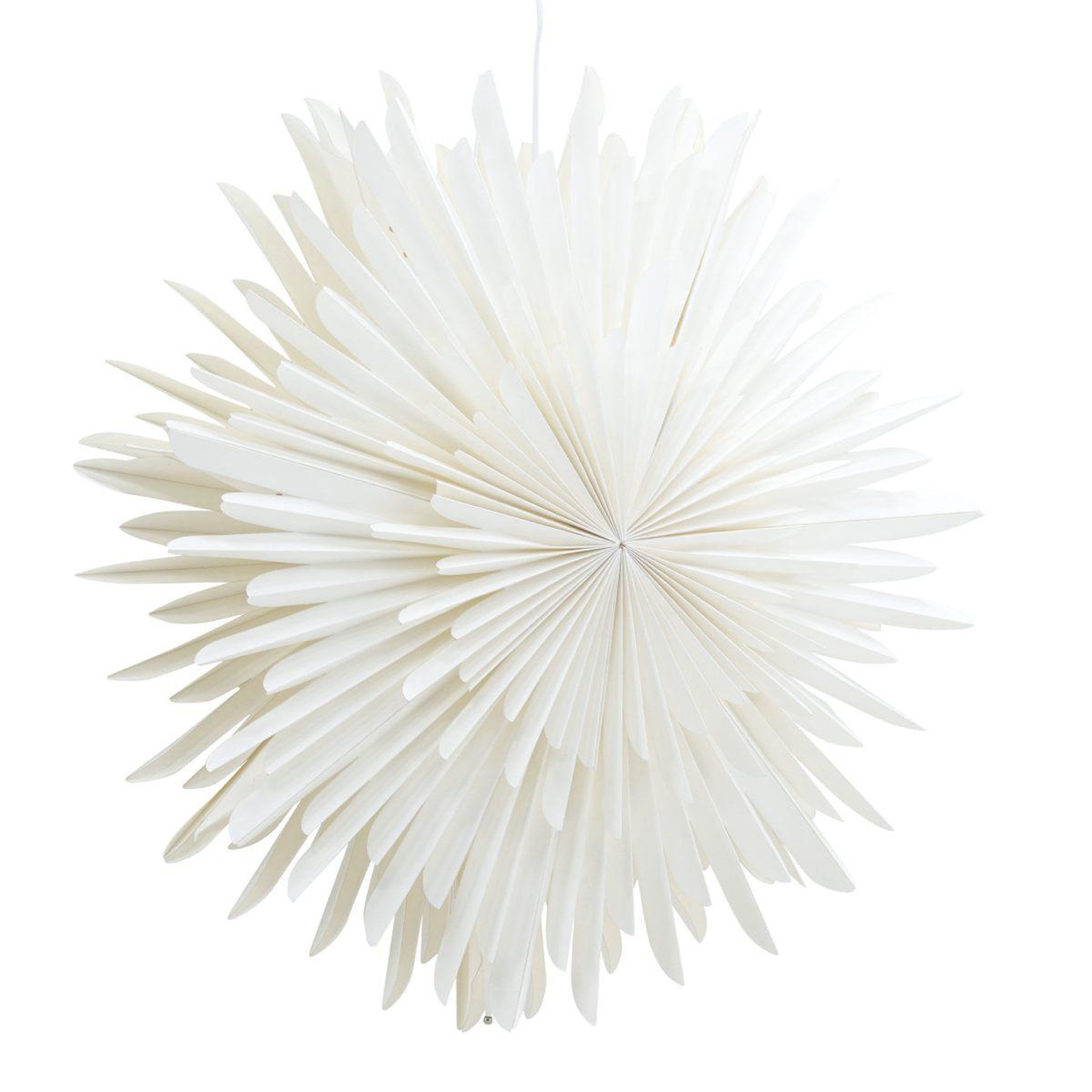 Paris Prix Lampe Suspension Design  Selen  60cm Blanc