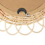 Voir la diapositive 4 : OSTARIA Miroir rond rotin pompons naturel D37