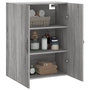 Voir la diapositive 5 : VIDAXL Armoire murale sonoma gris 69,5x34x90 cm bois d'ingenierie