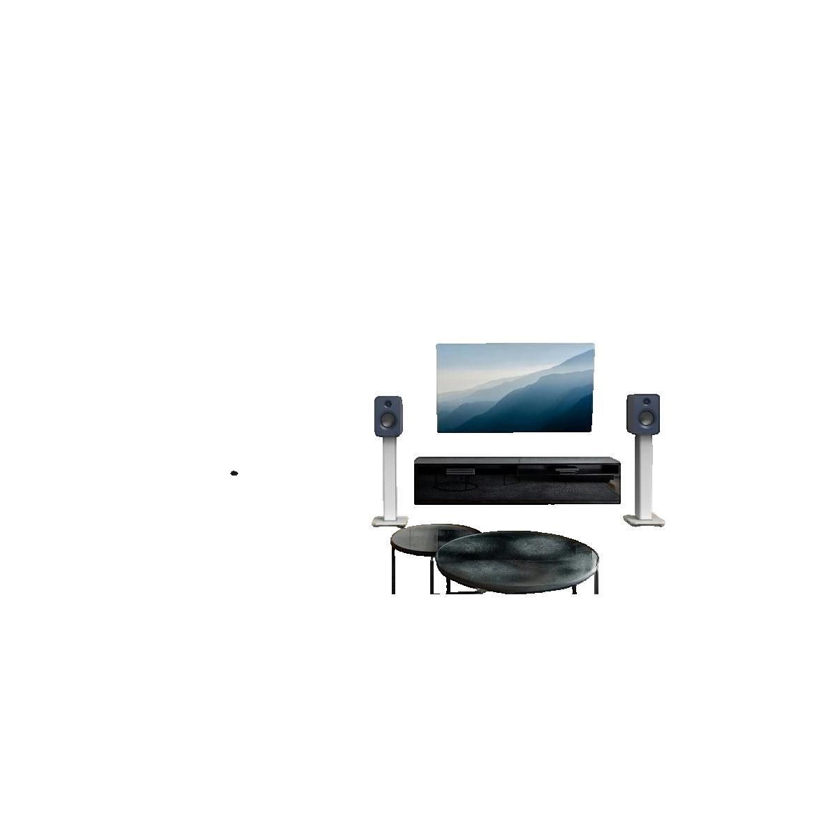 C2G Enceinte portable bluetooth c2g REN bleu mat