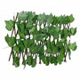 Voir la diapositive 2 : VIDAXL Treillis de feuille de vigne artificiel extensible5pcs 180x20cm
