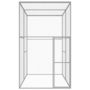 Voir la diapositive 2 : VIDAXL Cage pour chat 3x1,5x2,5 m Acier galvanise