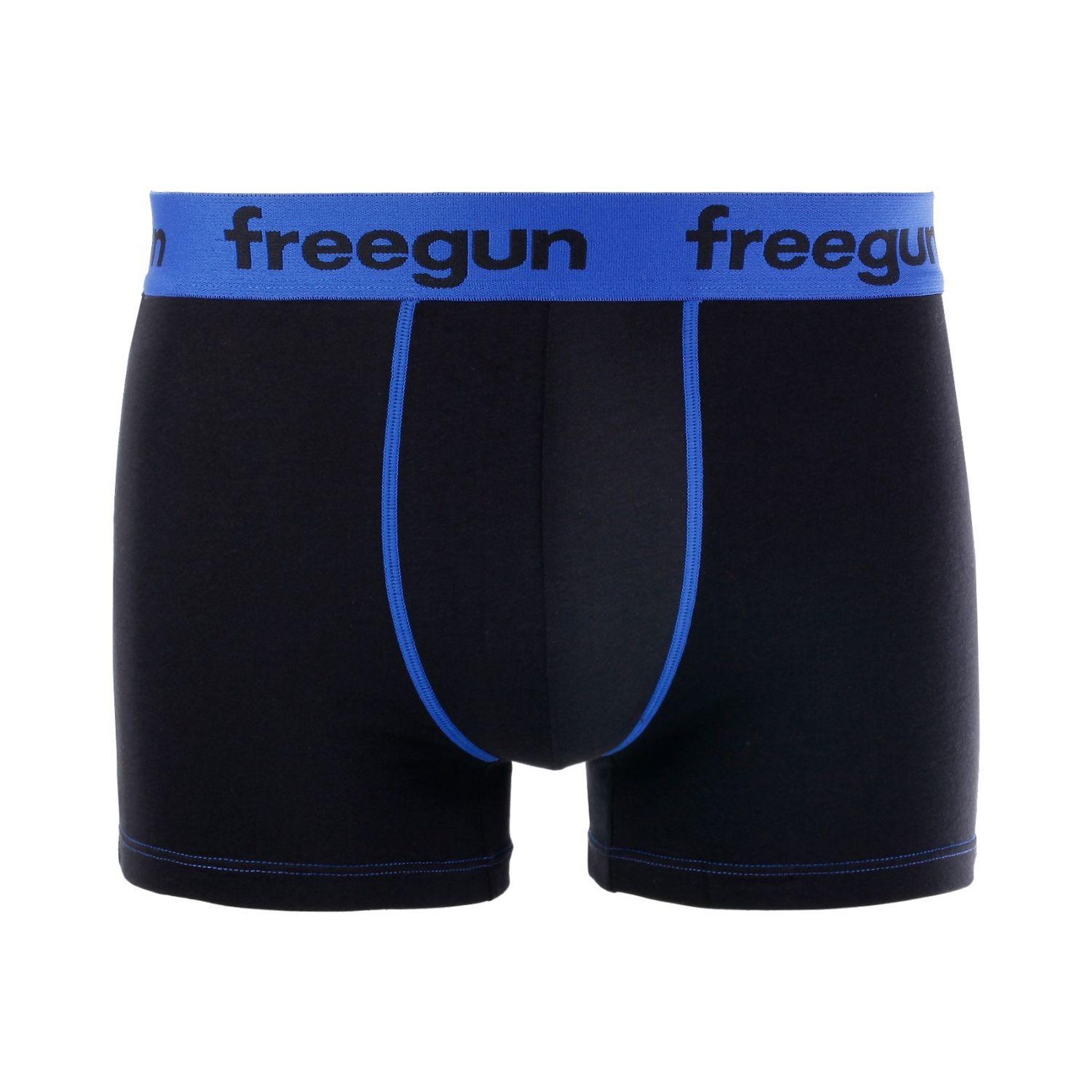 Voir la diapositive 6 : FREEGUN Lot de 9 boxers garçon en Coton