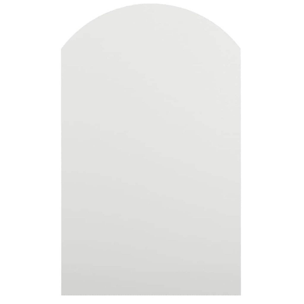 VIDAXL Miroir avec eclairage LED 60x40 cm Verre Arche