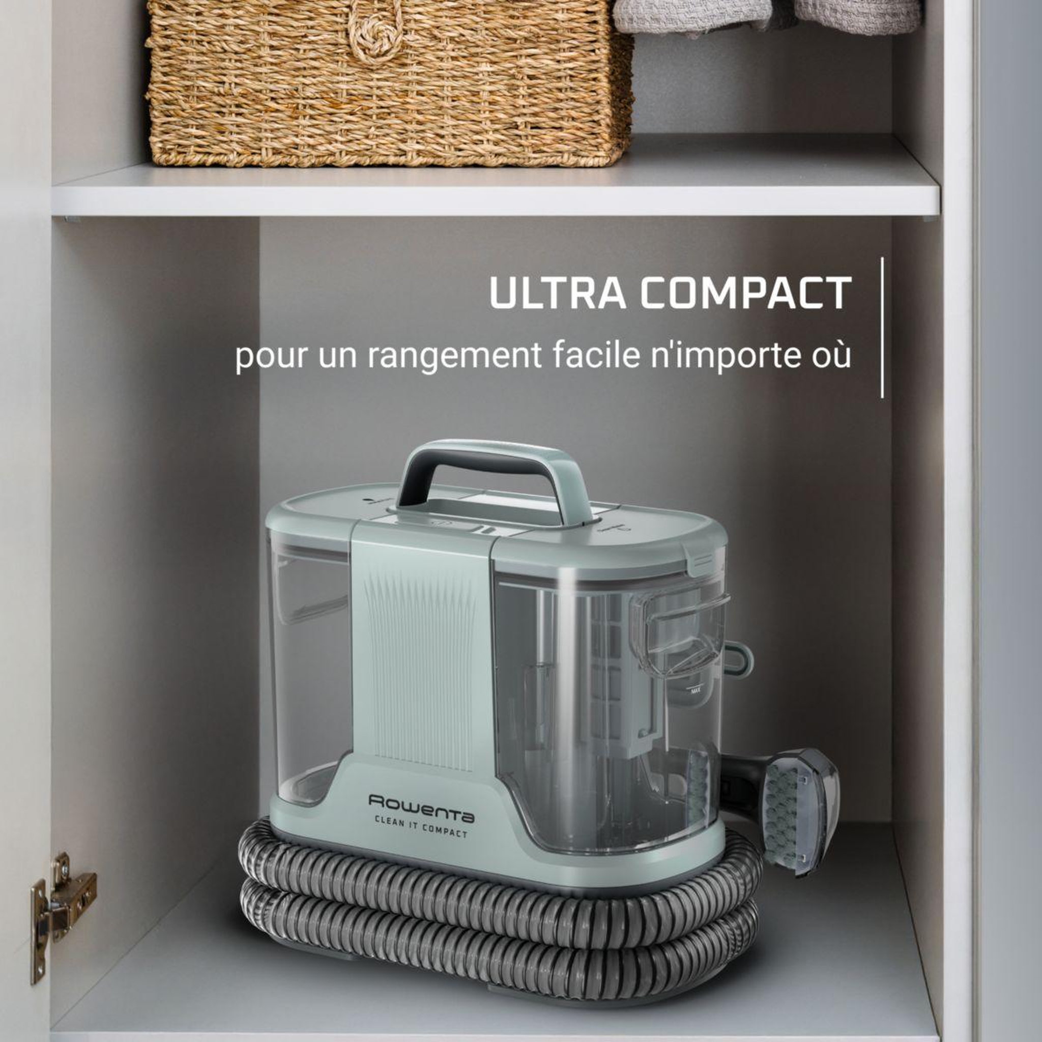 Voir la diapositive 5 : ROWENTA Nettoyeur détacheur in3020f0 clean it