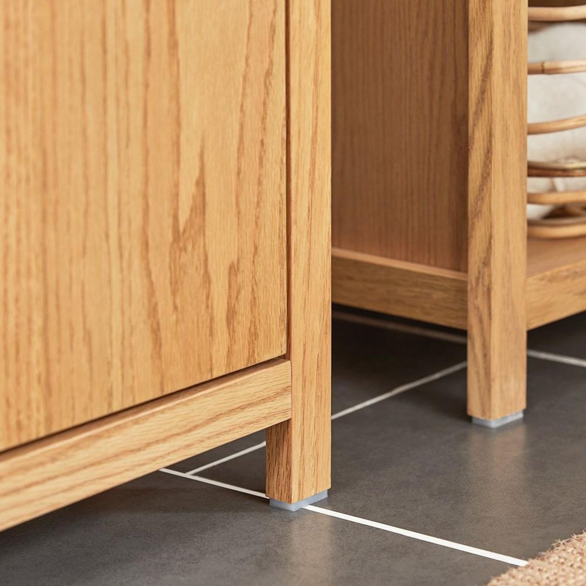 SOBUY SoBuy - Meuble Sous-vasque à deux portes - Rustique - BZR98