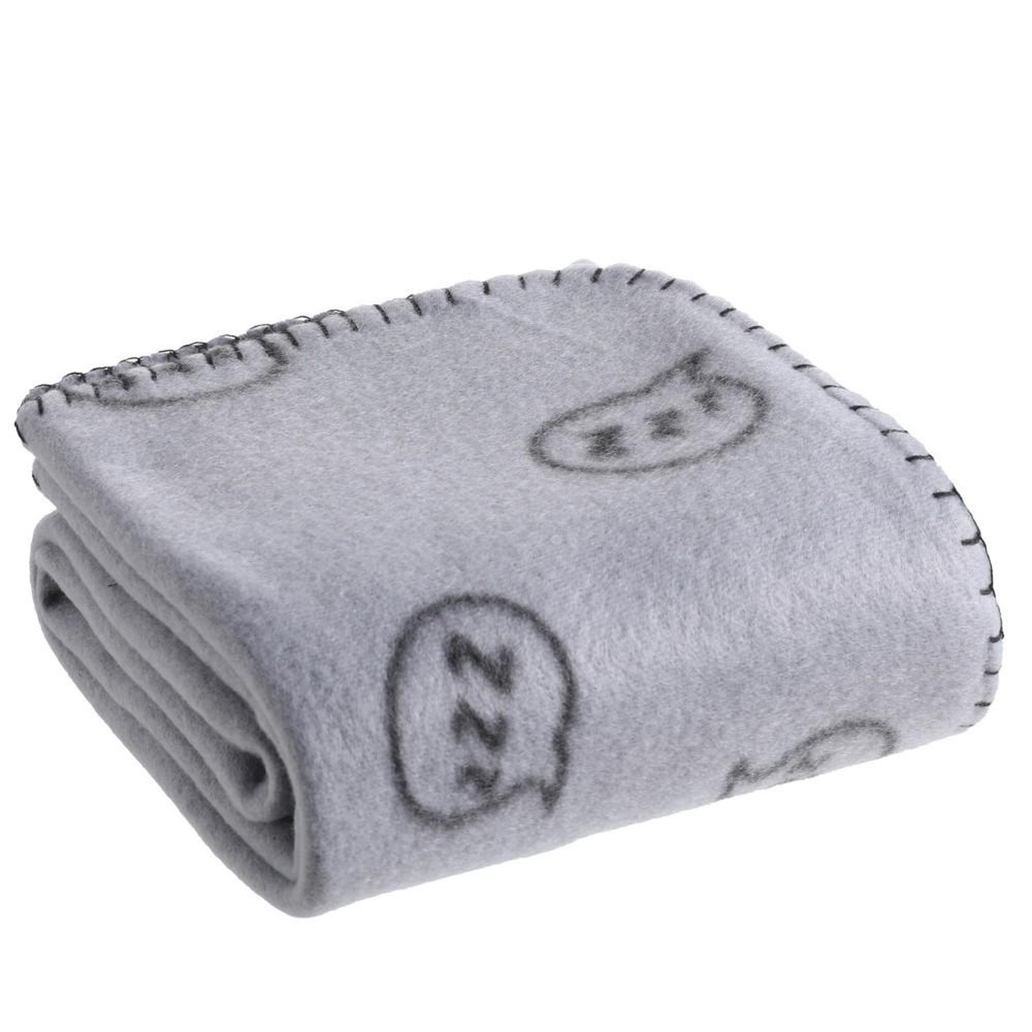 Voir la diapositive 2 : MON AMI LUKI Plaid imprime pour chien