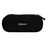 Bagtrotter BAGTROTTER Trousse scolaire ovale Plumier Offshore Noire