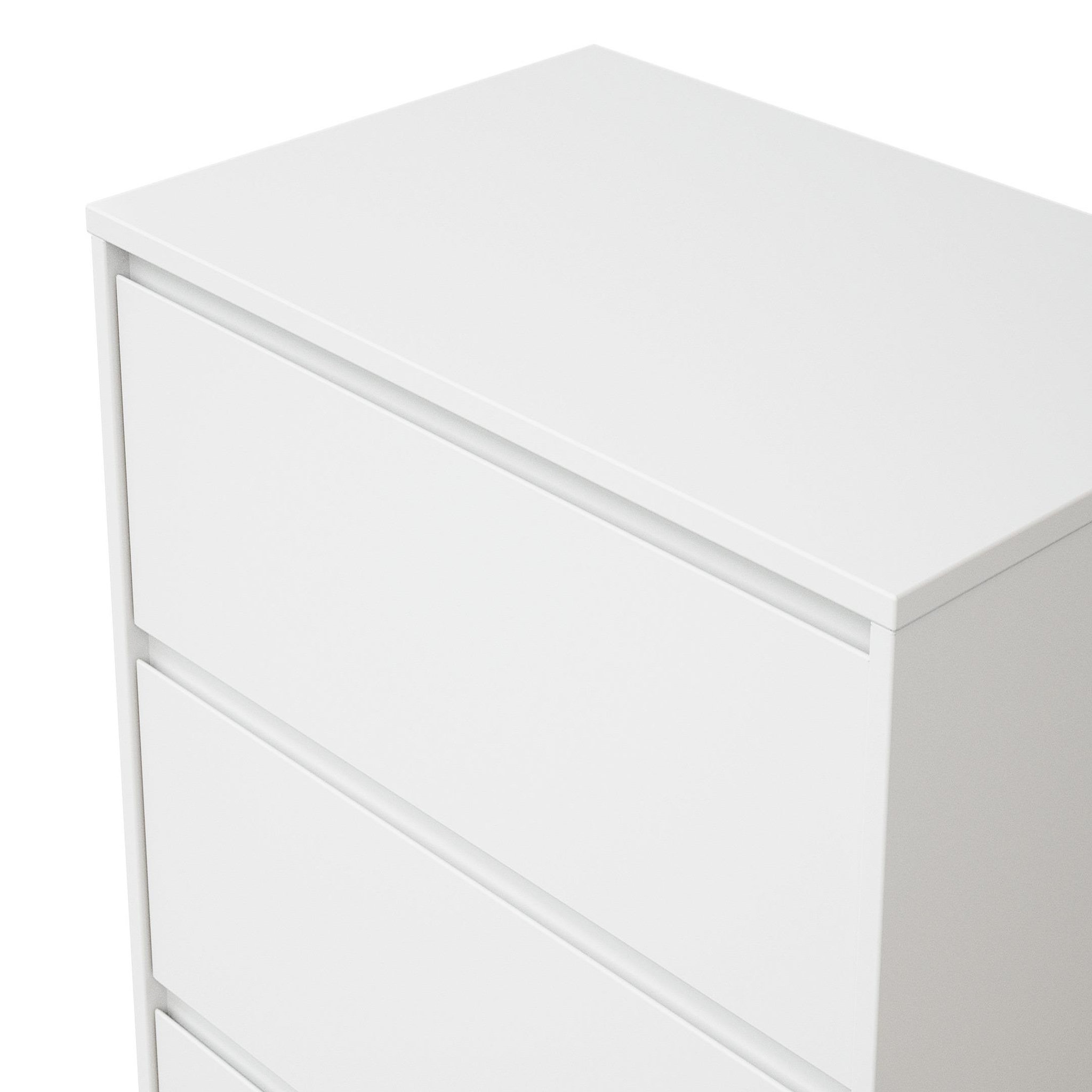 Voir la diapositive 2 : WEBABY Commode 4 tiroirs en bois