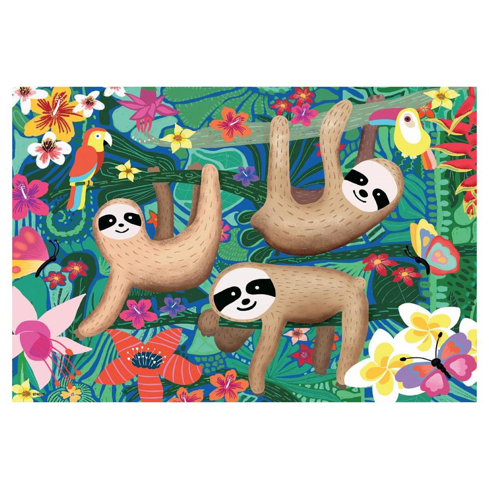 Voir la diapositive 3 : RAVENSBURGER Puzzles 2x24 pieces - koalas et paresseux