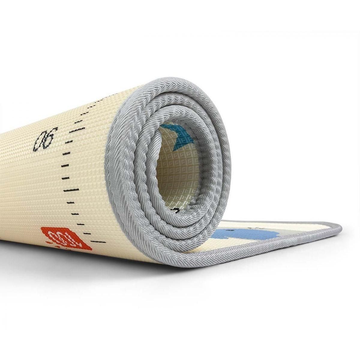 MILLY MALLY Tapis de Jeu en Mousse Kinder - Design Ours et Baleines pour Bébé