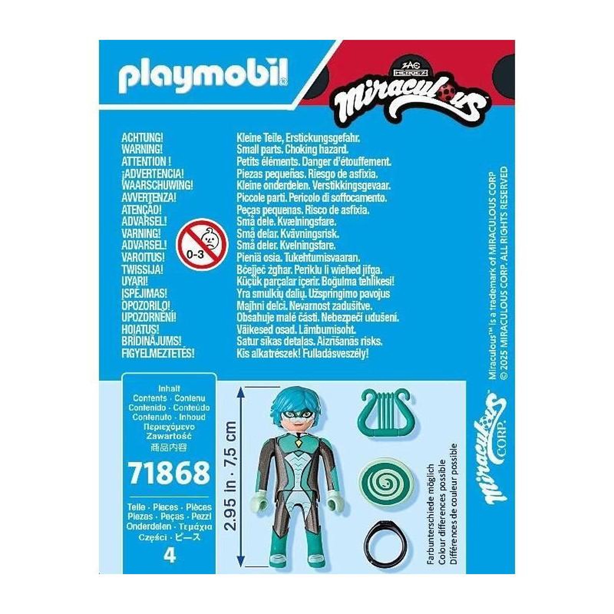 Voir la diapositive 5 : PLAYMOBIL Figurine Playmobil Miraculum Serpention