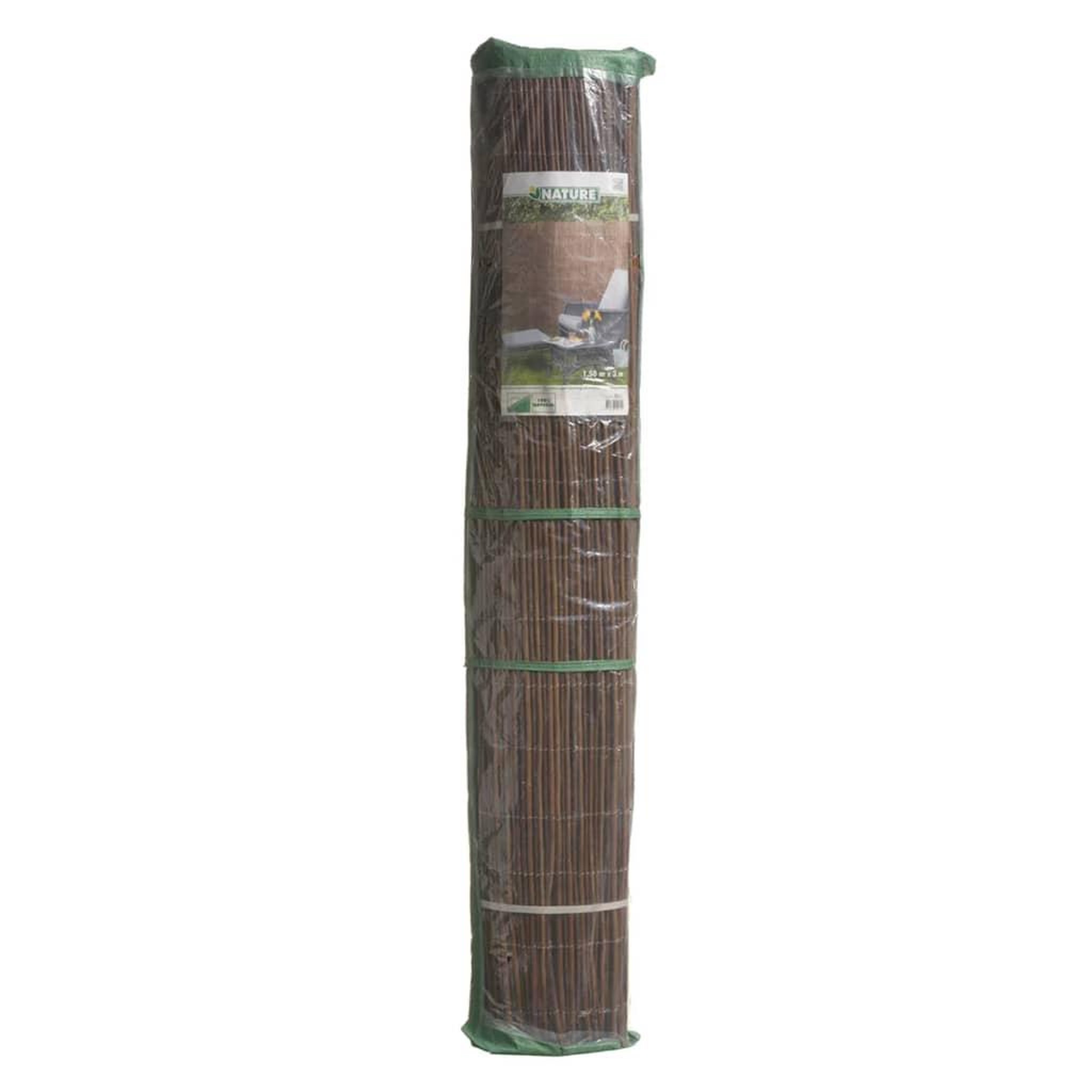 Voir la diapositive 4 : NATURE Nature Paravent de jardin Saule 1 x 3 m 10 mm d'epaisseur