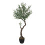 Voir la diapositive 1 : ATMOSPHERA Plante Artificielle en Pot  Olivier  140cm Vert & Noir