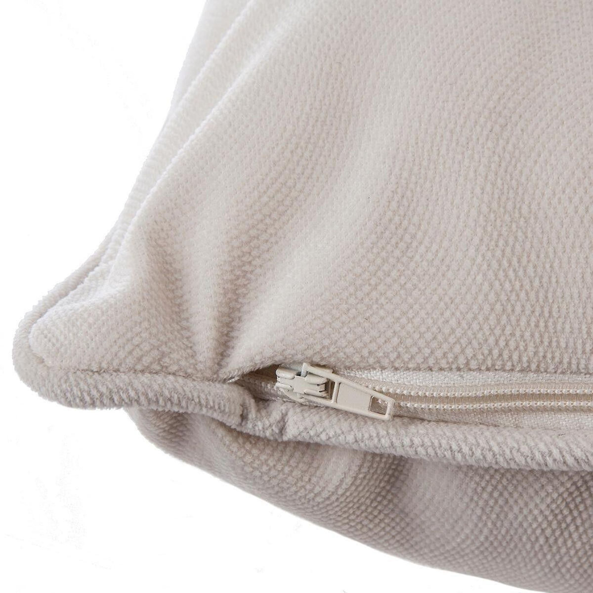 ATMOSPHERA Coussin Déhoussable  Lilou  50x30cm Ivoire